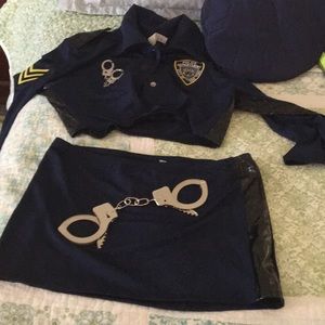 Police costume set